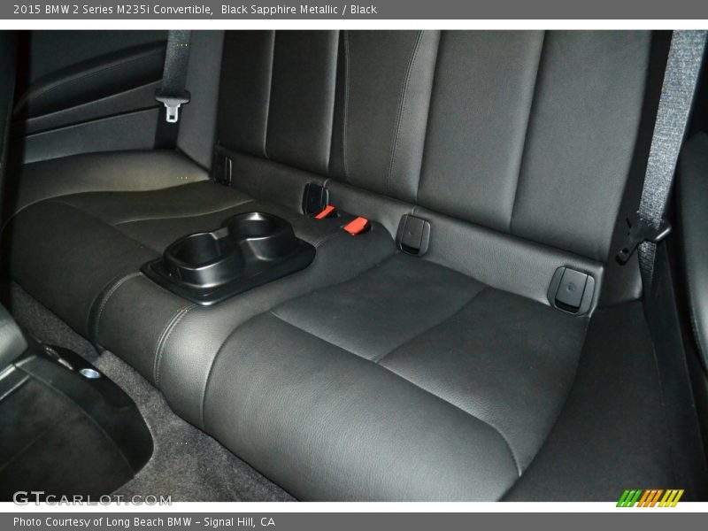 Black Sapphire Metallic / Black 2015 BMW 2 Series M235i Convertible