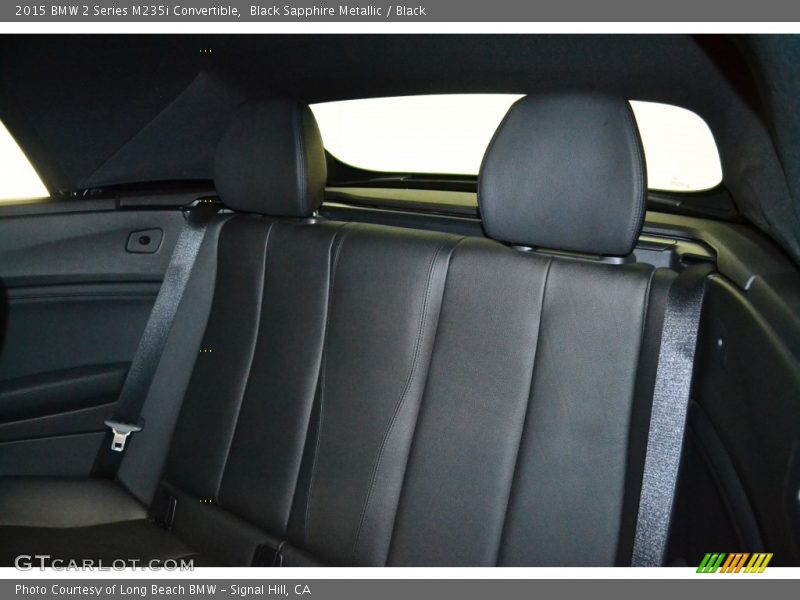 Black Sapphire Metallic / Black 2015 BMW 2 Series M235i Convertible