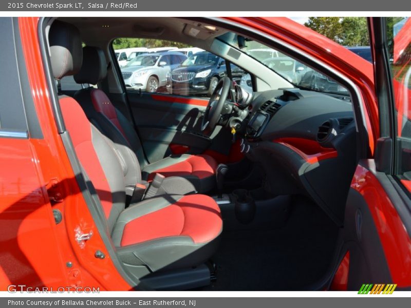 Front Seat of 2015 Spark LT