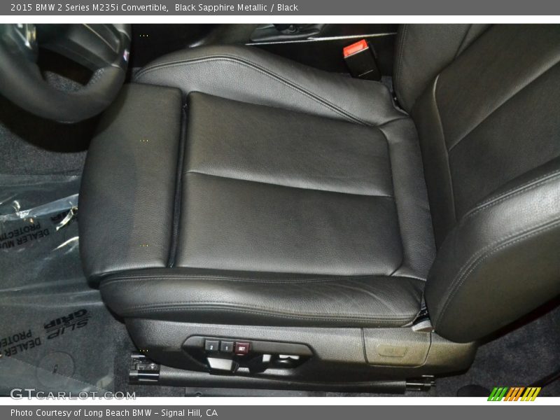 Black Sapphire Metallic / Black 2015 BMW 2 Series M235i Convertible
