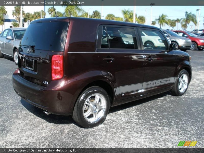 Blackberry Crush Metallic / Dark Gray 2008 Scion xB