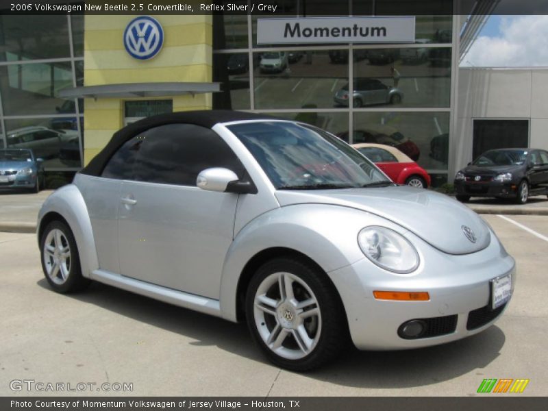 Reflex Silver / Grey 2006 Volkswagen New Beetle 2.5 Convertible