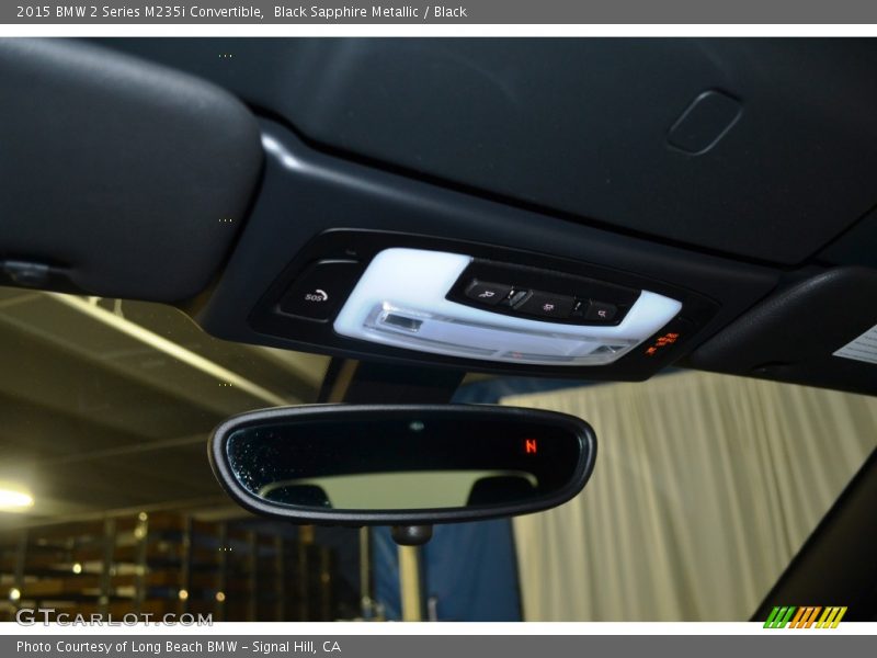 Black Sapphire Metallic / Black 2015 BMW 2 Series M235i Convertible