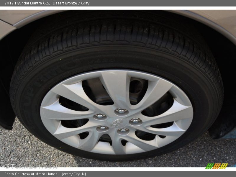Desert Bronze / Gray 2012 Hyundai Elantra GLS