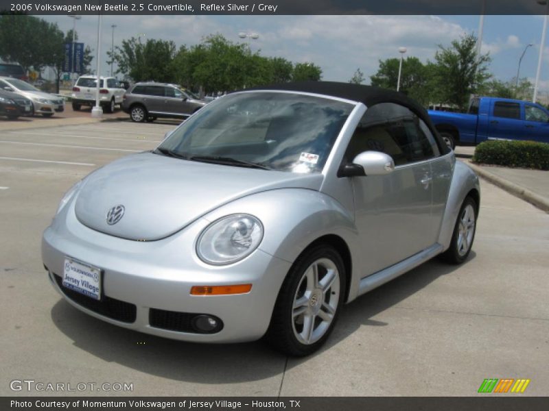 Reflex Silver / Grey 2006 Volkswagen New Beetle 2.5 Convertible