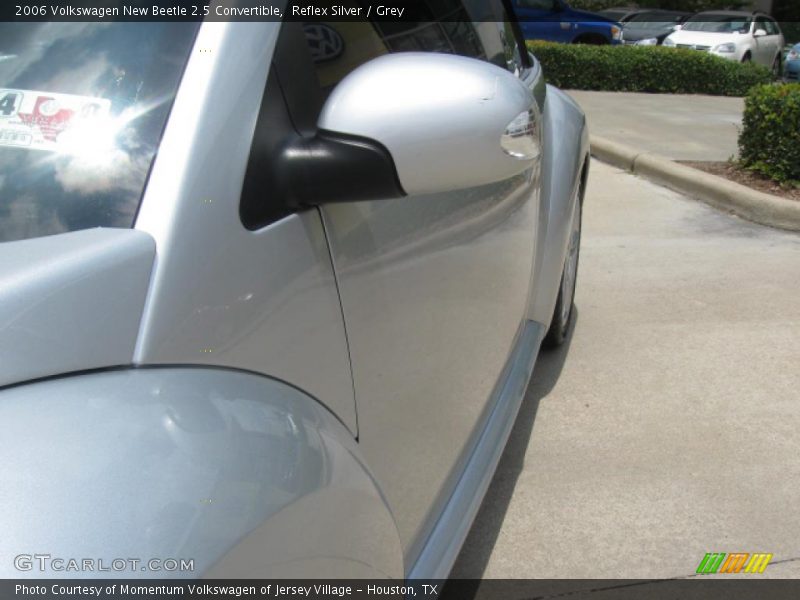 Reflex Silver / Grey 2006 Volkswagen New Beetle 2.5 Convertible