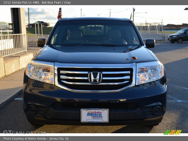 Bali Blue Pearl / Gray 2012 Honda Pilot LX 4WD