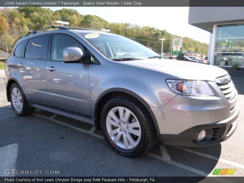 Quartz Silver Metallic / Slate Gray 2008 Subaru Tribeca Limited 7 Passenger