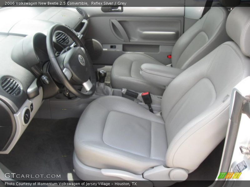 Reflex Silver / Grey 2006 Volkswagen New Beetle 2.5 Convertible