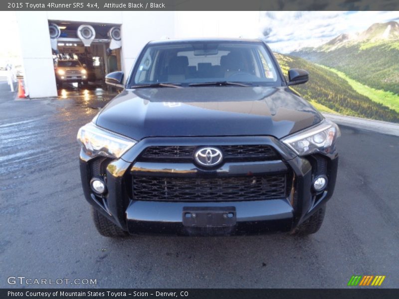 Attitude Black / Black 2015 Toyota 4Runner SR5 4x4