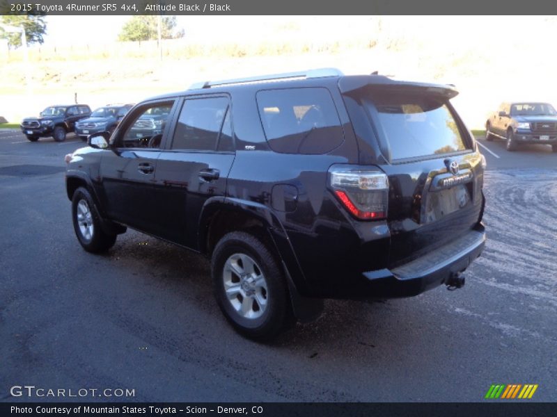 Attitude Black / Black 2015 Toyota 4Runner SR5 4x4