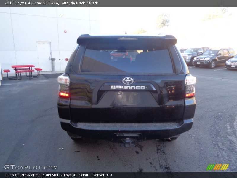 Attitude Black / Black 2015 Toyota 4Runner SR5 4x4