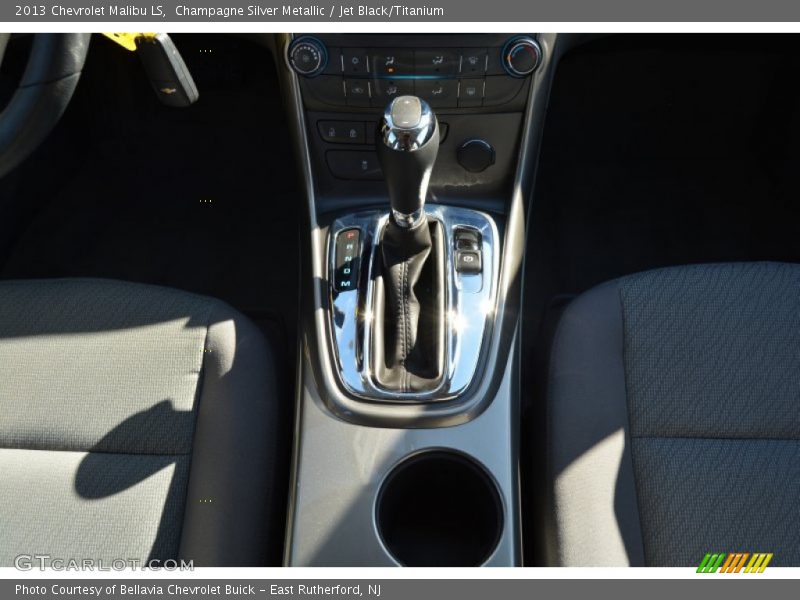 Champagne Silver Metallic / Jet Black/Titanium 2013 Chevrolet Malibu LS