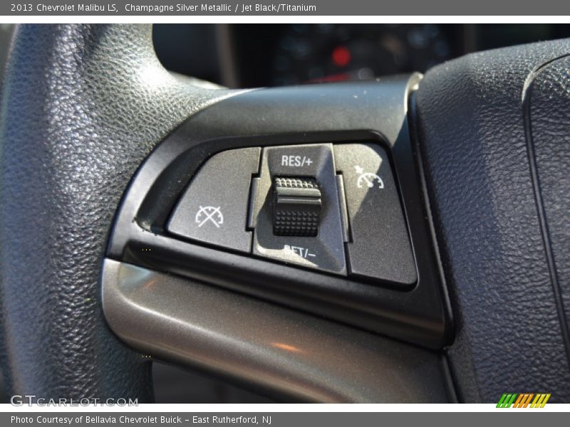 Champagne Silver Metallic / Jet Black/Titanium 2013 Chevrolet Malibu LS