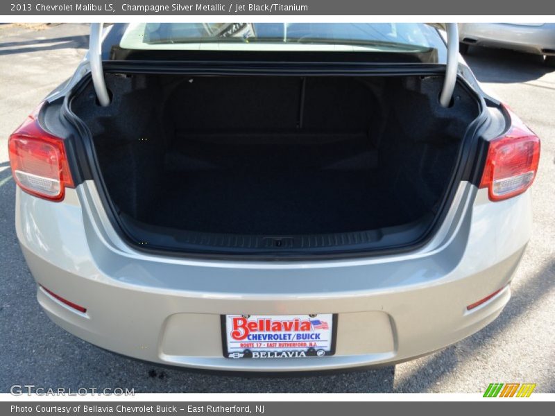 Champagne Silver Metallic / Jet Black/Titanium 2013 Chevrolet Malibu LS