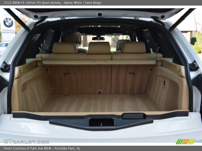  2013 X5 xDrive 35i Sport Activity Trunk