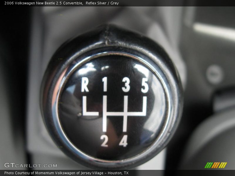 Reflex Silver / Grey 2006 Volkswagen New Beetle 2.5 Convertible
