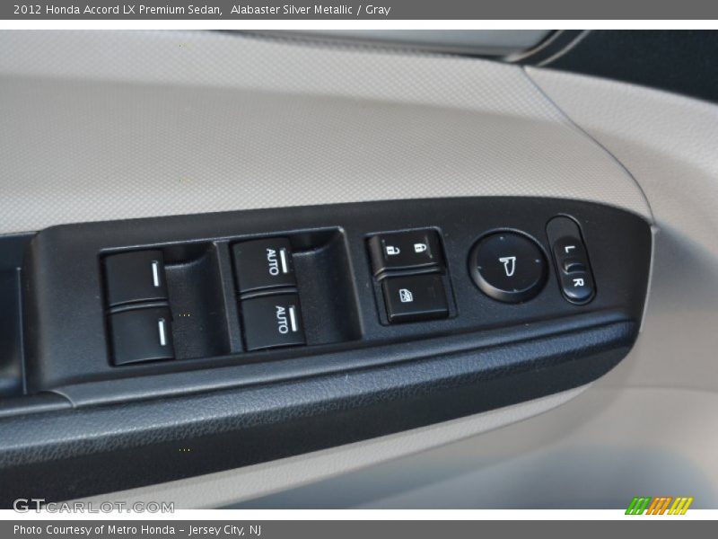 Alabaster Silver Metallic / Gray 2012 Honda Accord LX Premium Sedan
