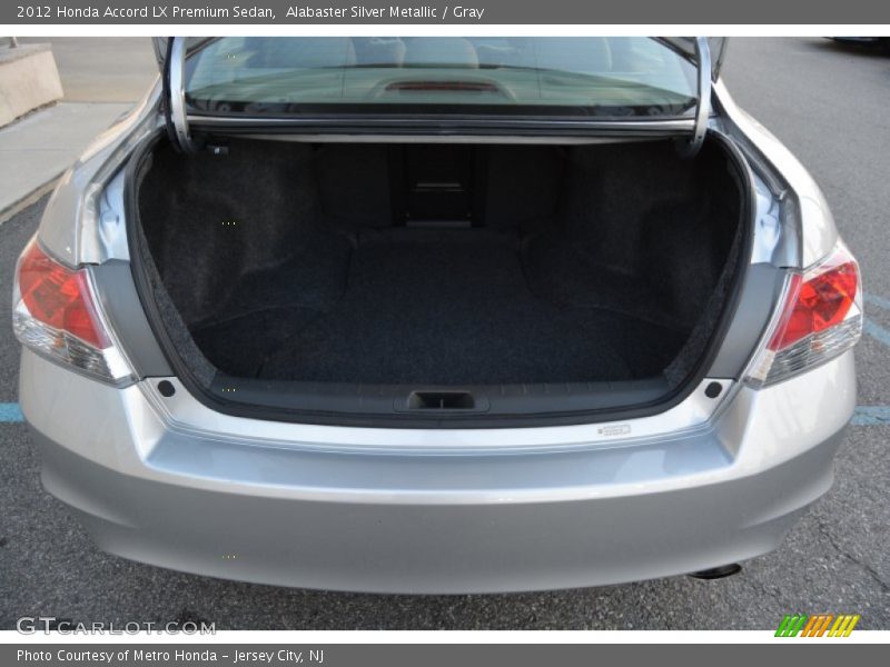 Alabaster Silver Metallic / Gray 2012 Honda Accord LX Premium Sedan