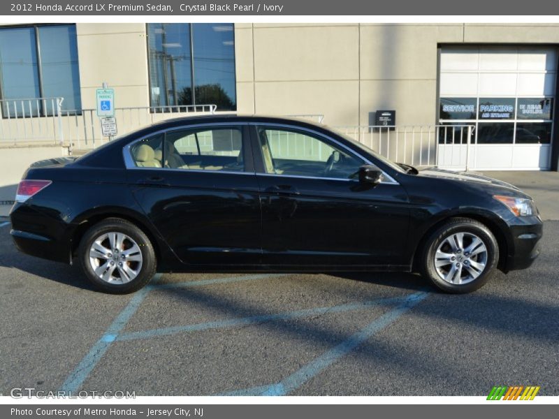 Crystal Black Pearl / Ivory 2012 Honda Accord LX Premium Sedan