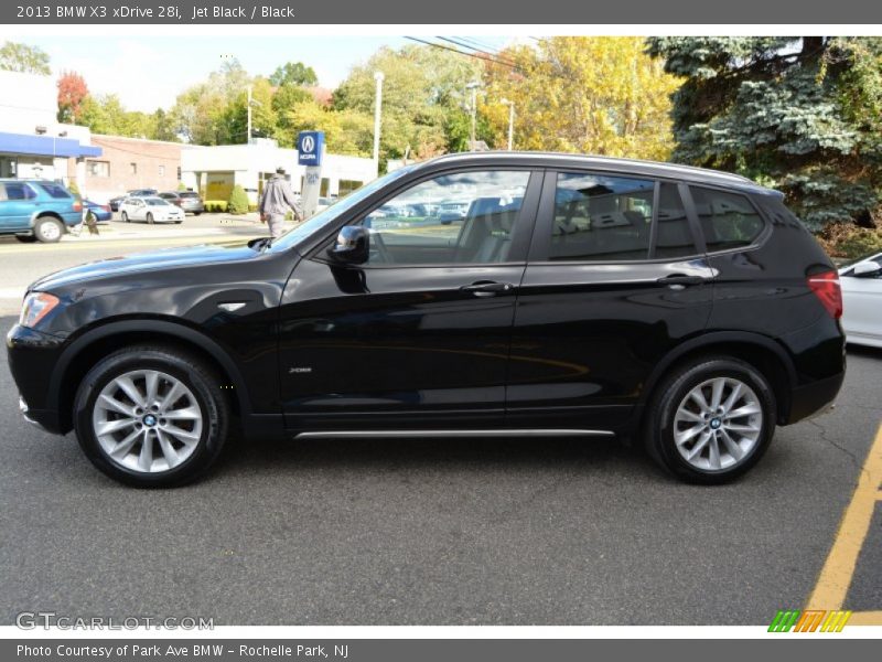 Jet Black / Black 2013 BMW X3 xDrive 28i