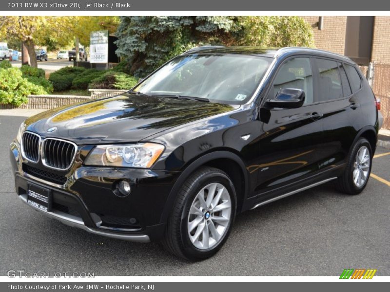 Jet Black / Black 2013 BMW X3 xDrive 28i