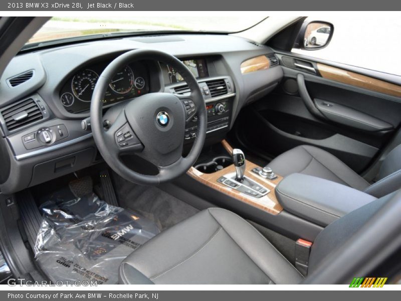 Jet Black / Black 2013 BMW X3 xDrive 28i