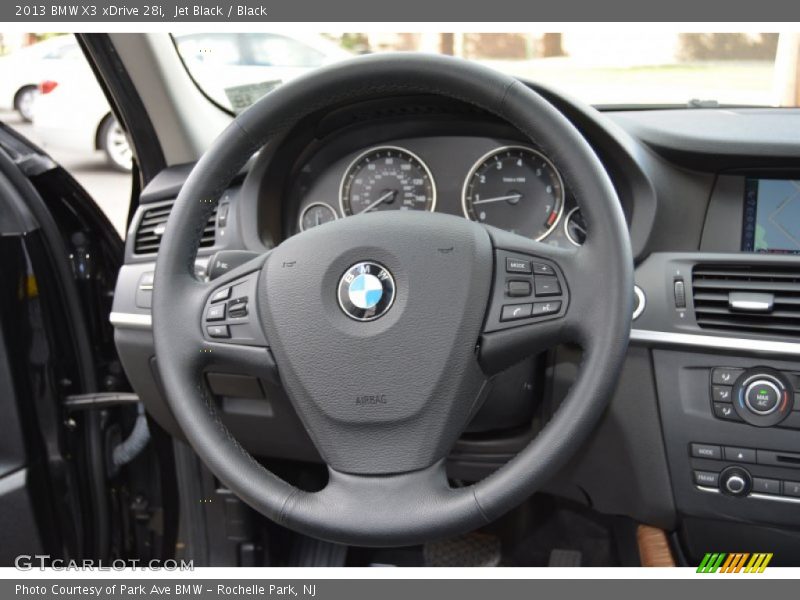 Jet Black / Black 2013 BMW X3 xDrive 28i