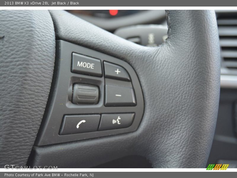 Jet Black / Black 2013 BMW X3 xDrive 28i