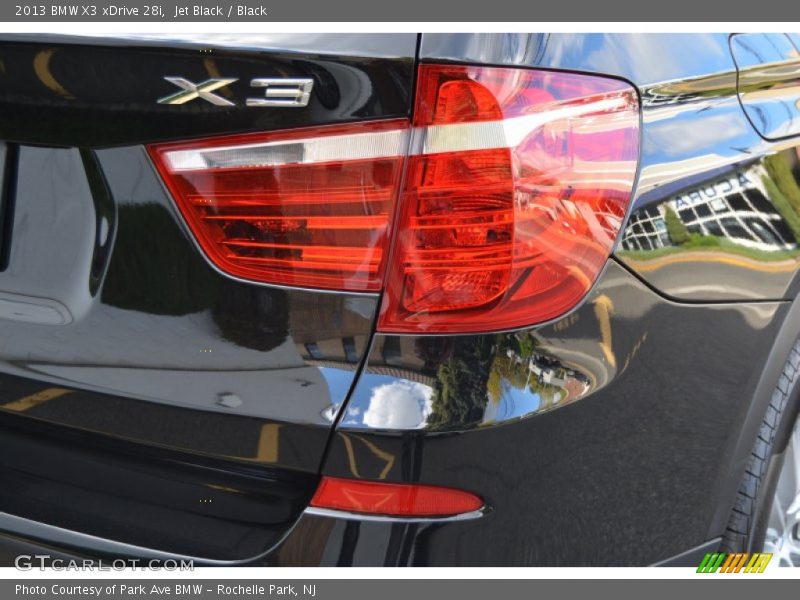 Jet Black / Black 2013 BMW X3 xDrive 28i