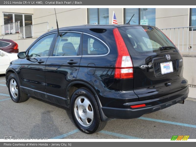 Crystal Black Pearl / Black 2011 Honda CR-V LX 4WD