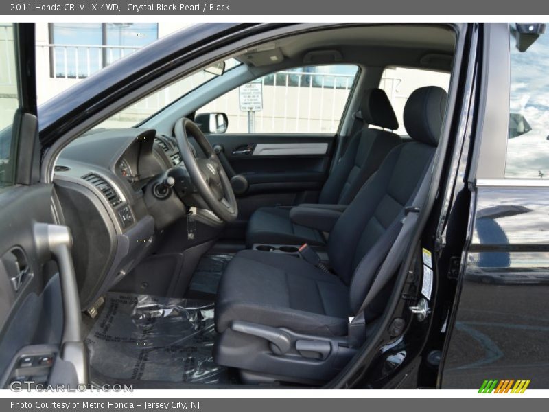 Crystal Black Pearl / Black 2011 Honda CR-V LX 4WD