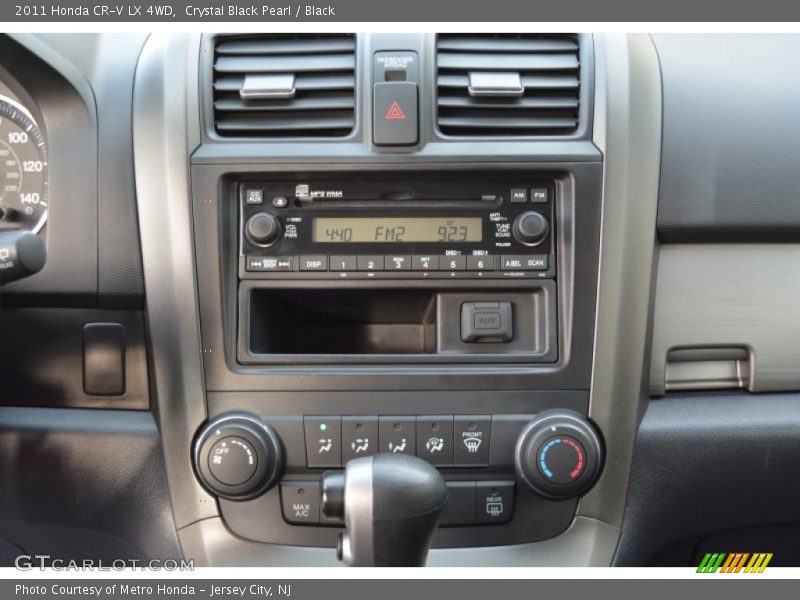 Crystal Black Pearl / Black 2011 Honda CR-V LX 4WD
