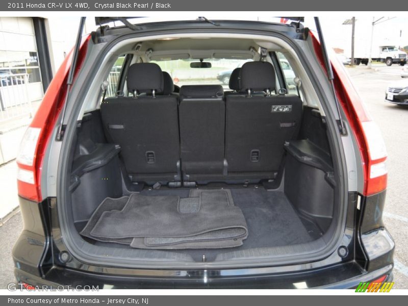 Crystal Black Pearl / Black 2011 Honda CR-V LX 4WD
