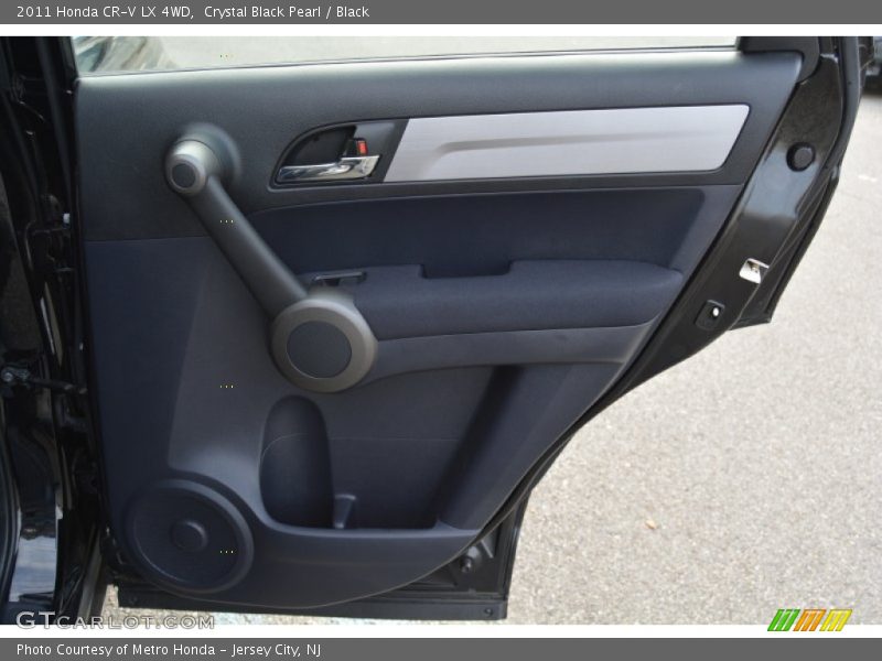 Crystal Black Pearl / Black 2011 Honda CR-V LX 4WD