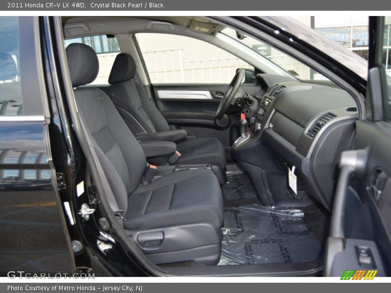 Crystal Black Pearl / Black 2011 Honda CR-V LX 4WD