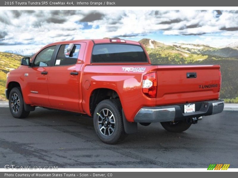  2016 Tundra SR5 CrewMax 4x4 Inferno Orange