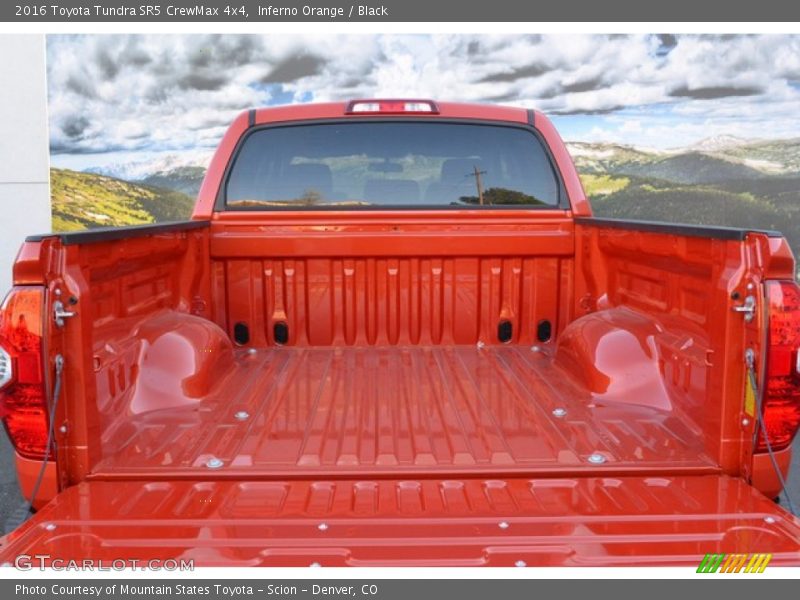 Inferno Orange / Black 2016 Toyota Tundra SR5 CrewMax 4x4