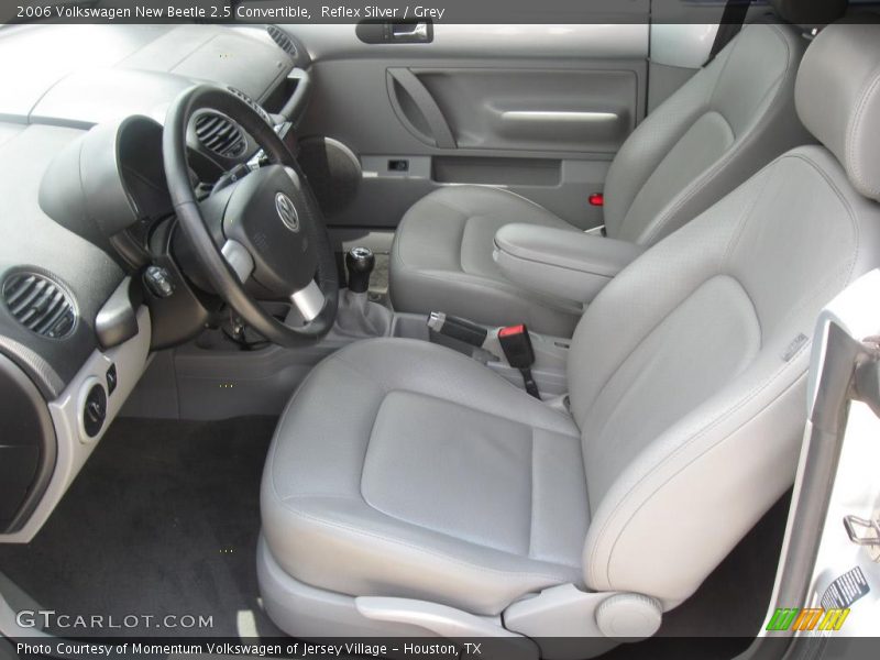 Reflex Silver / Grey 2006 Volkswagen New Beetle 2.5 Convertible