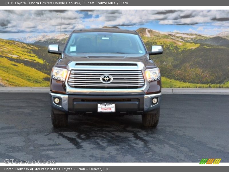 Sunset Bronze Mica / Black 2016 Toyota Tundra Limited Double Cab 4x4