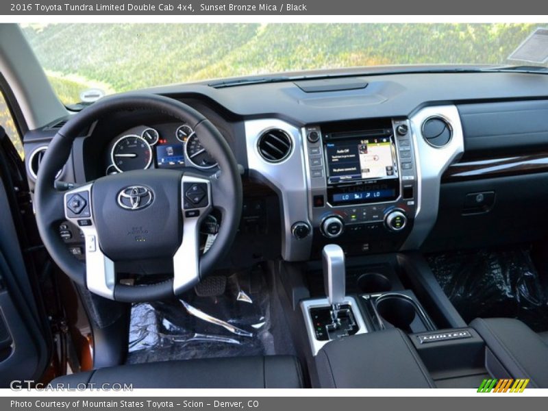 Sunset Bronze Mica / Black 2016 Toyota Tundra Limited Double Cab 4x4
