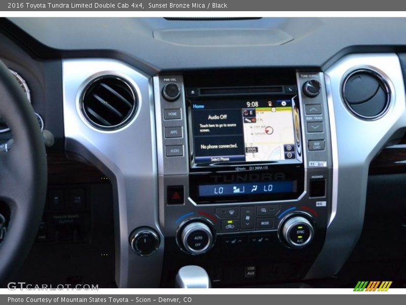 Controls of 2016 Tundra Limited Double Cab 4x4