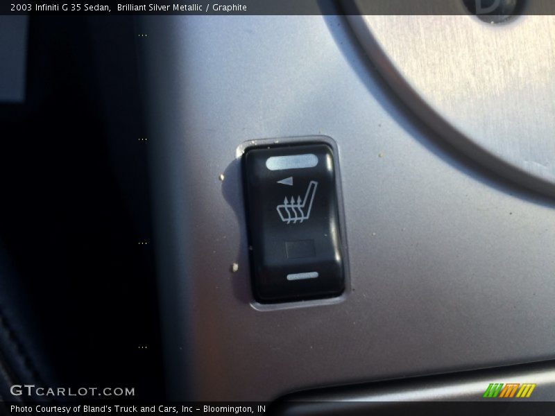 Brilliant Silver Metallic / Graphite 2003 Infiniti G 35 Sedan