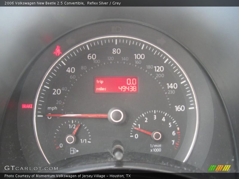 Reflex Silver / Grey 2006 Volkswagen New Beetle 2.5 Convertible