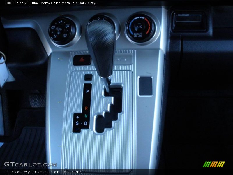 Blackberry Crush Metallic / Dark Gray 2008 Scion xB