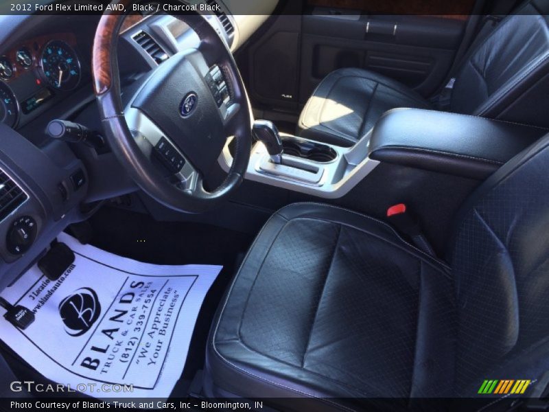 Black / Charcoal Black 2012 Ford Flex Limited AWD