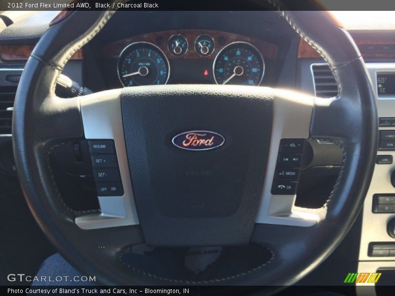Black / Charcoal Black 2012 Ford Flex Limited AWD