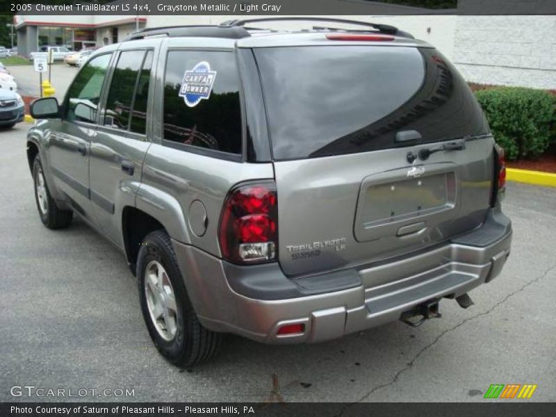 Graystone Metallic / Light Gray 2005 Chevrolet TrailBlazer LS 4x4