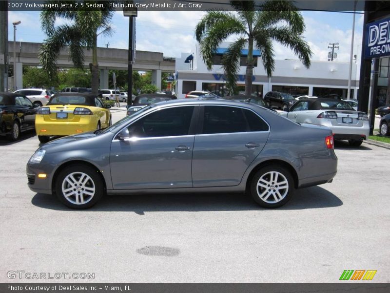 Platinum Grey Metallic / Art Gray 2007 Volkswagen Jetta 2.5 Sedan