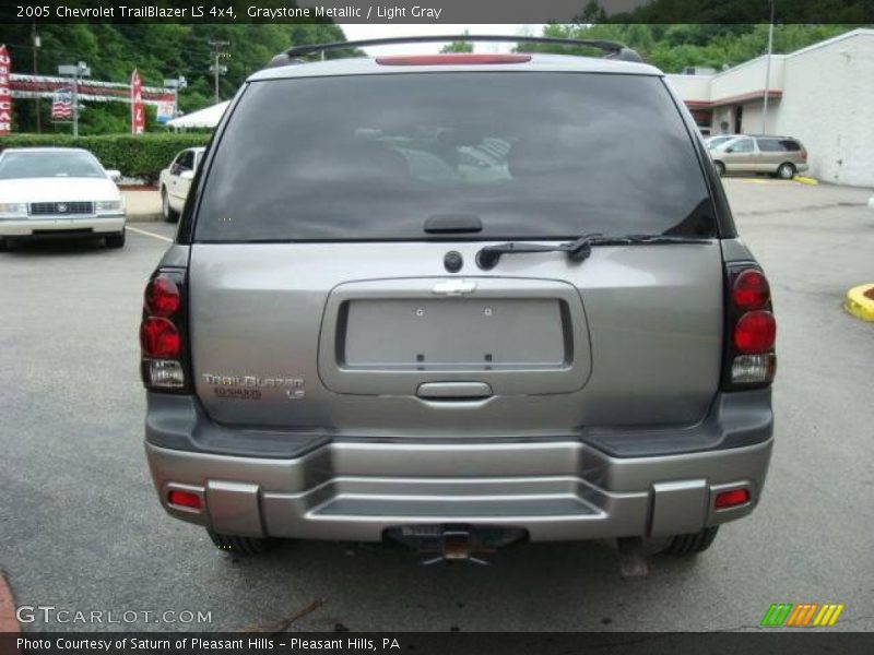 Graystone Metallic / Light Gray 2005 Chevrolet TrailBlazer LS 4x4
